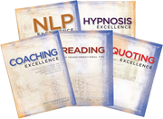 NLP, Coaching, Hypnosis, Reading and Quotes Set